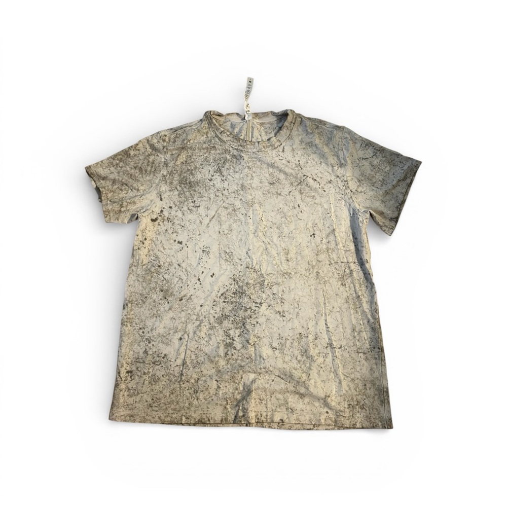 Lululemon Gray Cream
Marbled Tie Dye Short Sleeve
Fit Tee Size 4